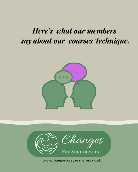 Changes for Stammerers Courses for Adults who stammer
